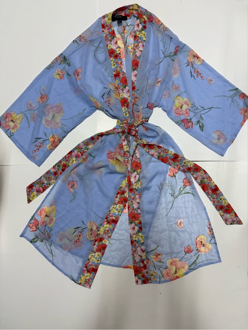 Forever21 Floral Kimono Robe